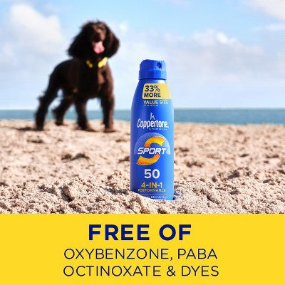 Coppertone Sport Sunscreen Spray SPF 50 7.3oz