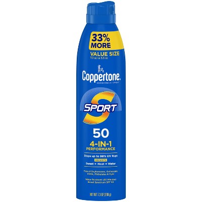 Coppertone Sport Sunscreen Spray SPF 50 7.3oz