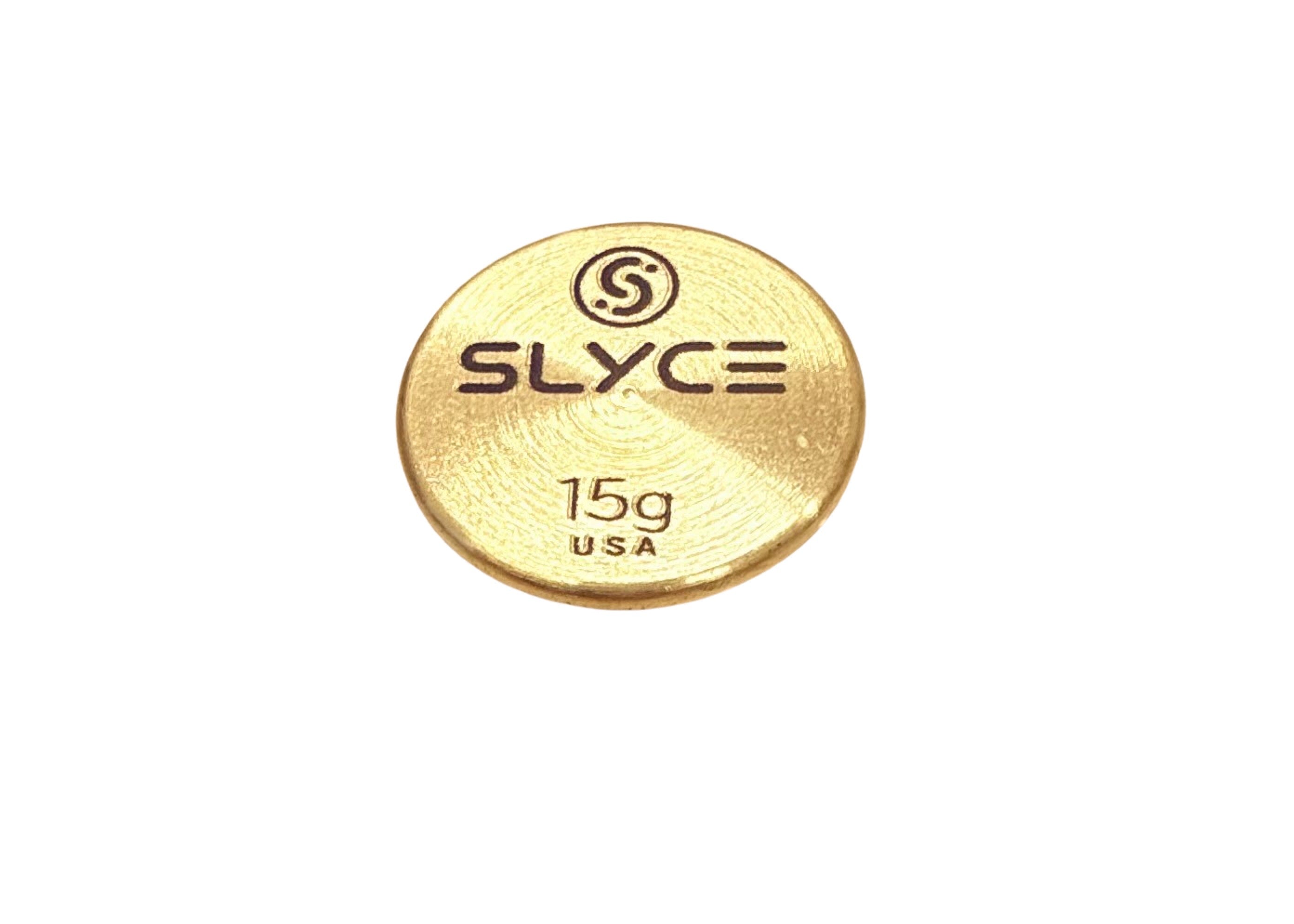 SLYCE SpeedCoins Gold Edition - Pickleball Paddle Handle Weights